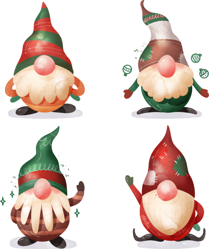 gnomes de Noël