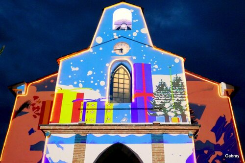Barcarès : église au clocher de lumière