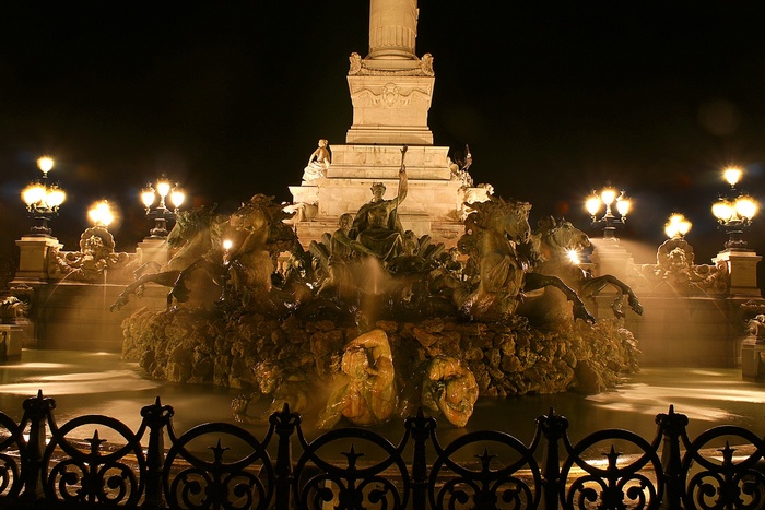 fontaines des quinconces - Bordeaux