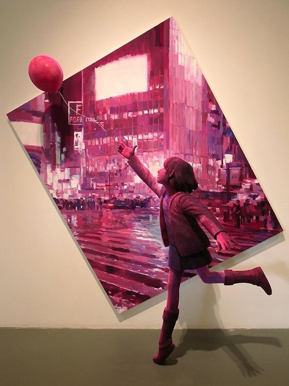 Shintaro Ohata et ses peintures à l'illusion 3D