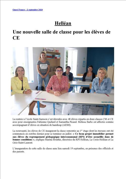 La presse parle de nous!