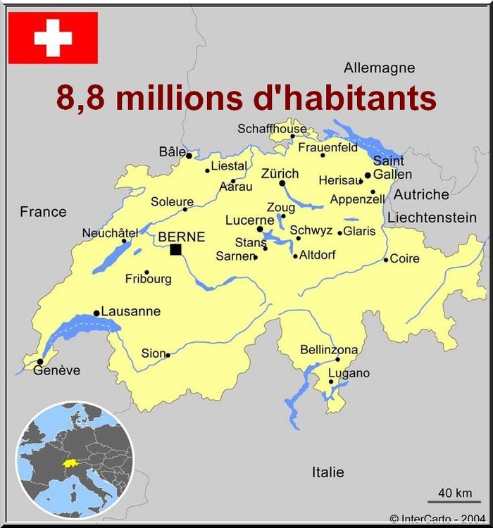 La Suisse dans l'Europe