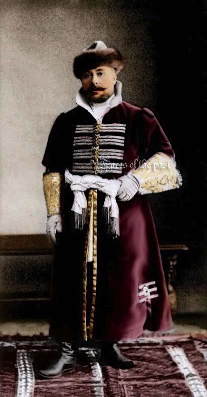 Mr. de Knorring at the Winter Palace Costume Ball of 1903.: 