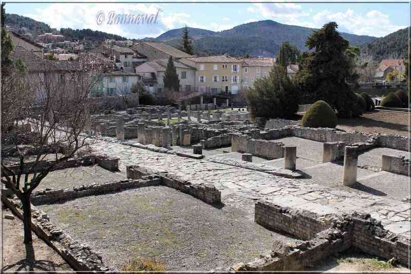 Vaison-la-Romaine Vaucluse site archéologique de la Villasse