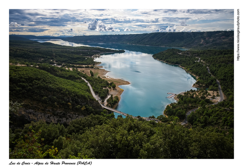 Le Verdon du lac de Castillon à Sainte Croix (PACA)