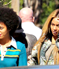 Beyonce dans les rues de LA sans maquillage ! 