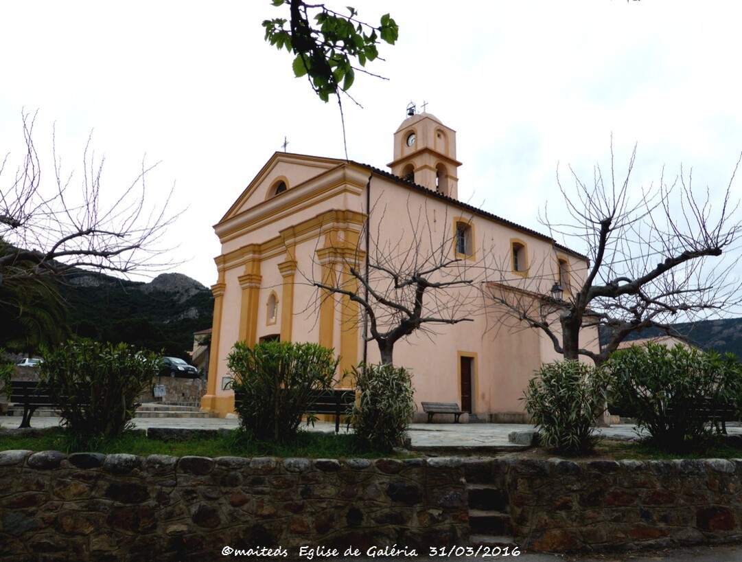 Eglise Sainte-Marie de Galéria - Corse