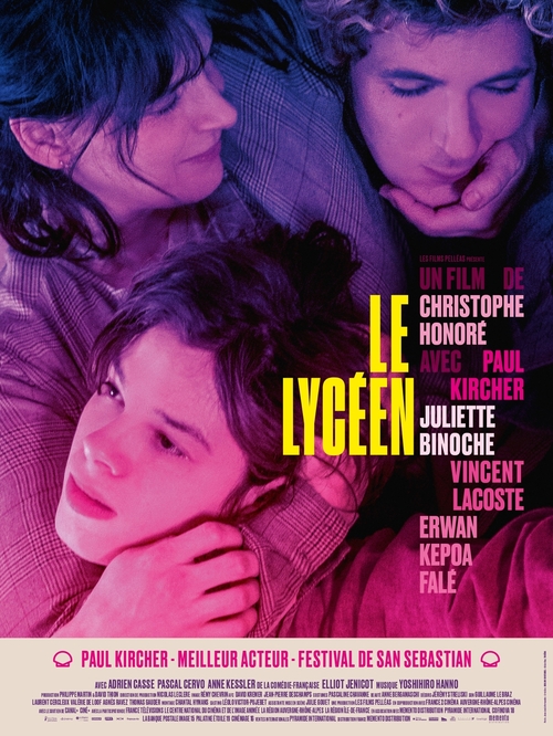 Découvrez les 1ères images du film "LE LYCÉEN" de Christophe Honoré avec Paul Kircher, Juliette Binoche, Vincent Lacoste