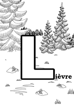 Abécédaire de la forêt terminé : I - Q