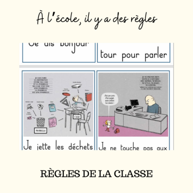 RÈGLES DE LA CLASSE