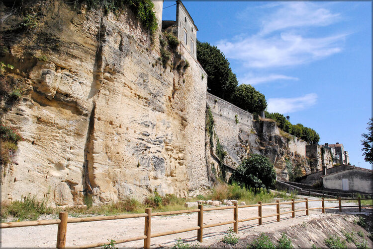 Photo des remparts de Bourg sur Gironde