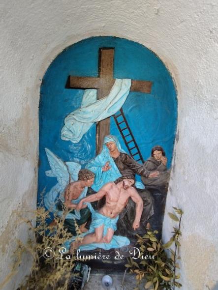 Antibes, le chemin du calvaire (Chemin de croix)