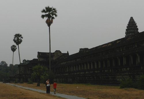 CAMBODGE Siem reap, la ville d'Angkor Vat