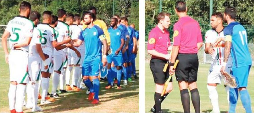 Jeudi 5.7.2018  à St-Priest en Jarez (St Etienne) (à Grenoble Foot 38 (Ligue 2 Française)-MCA 1-1