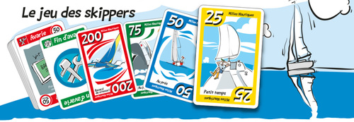 Le nouveau jeu de cartes "Milles nautiques"