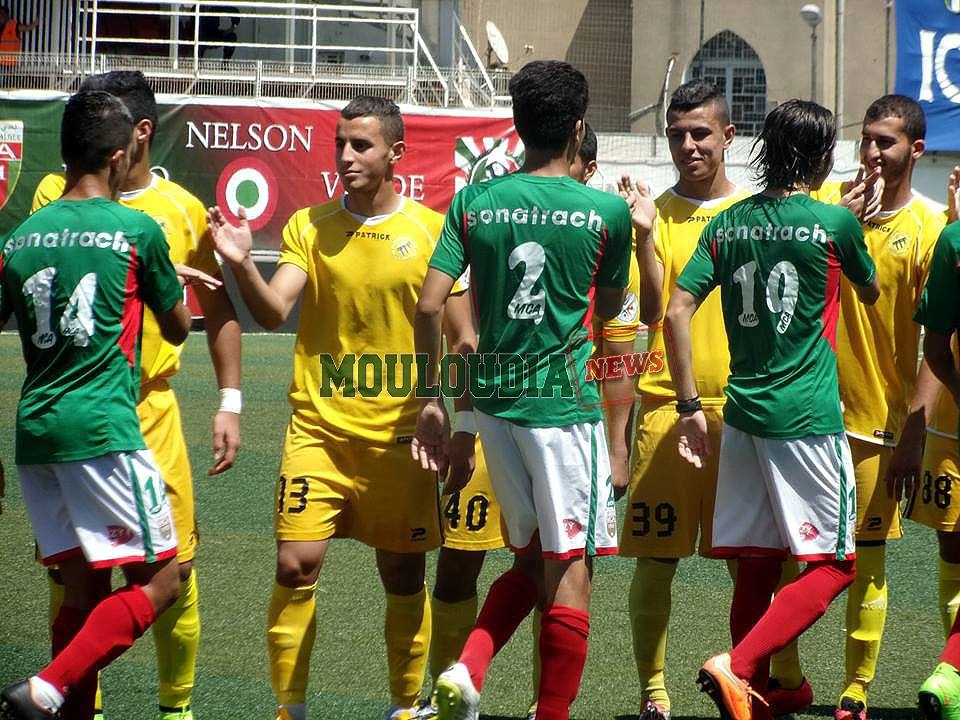 Samedi 9.5.2015 à Bologhine  les U21 MCA-USMH 2-2