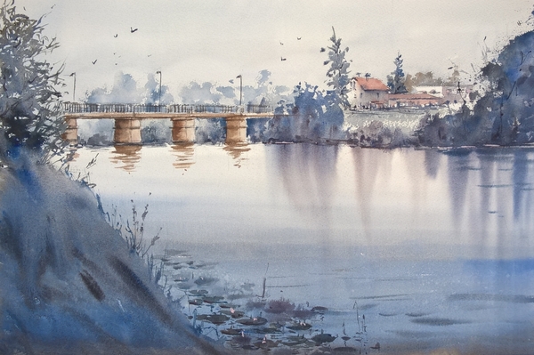 Aquarelles de : Claudie Decron