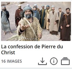 La confession de Pierre: Tu es le Christ, le Fils du Dieu vivant
