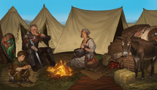 BIG NEWS : Battle Brothers, DLC Blazing Deserts, aide de camp, partie 1*