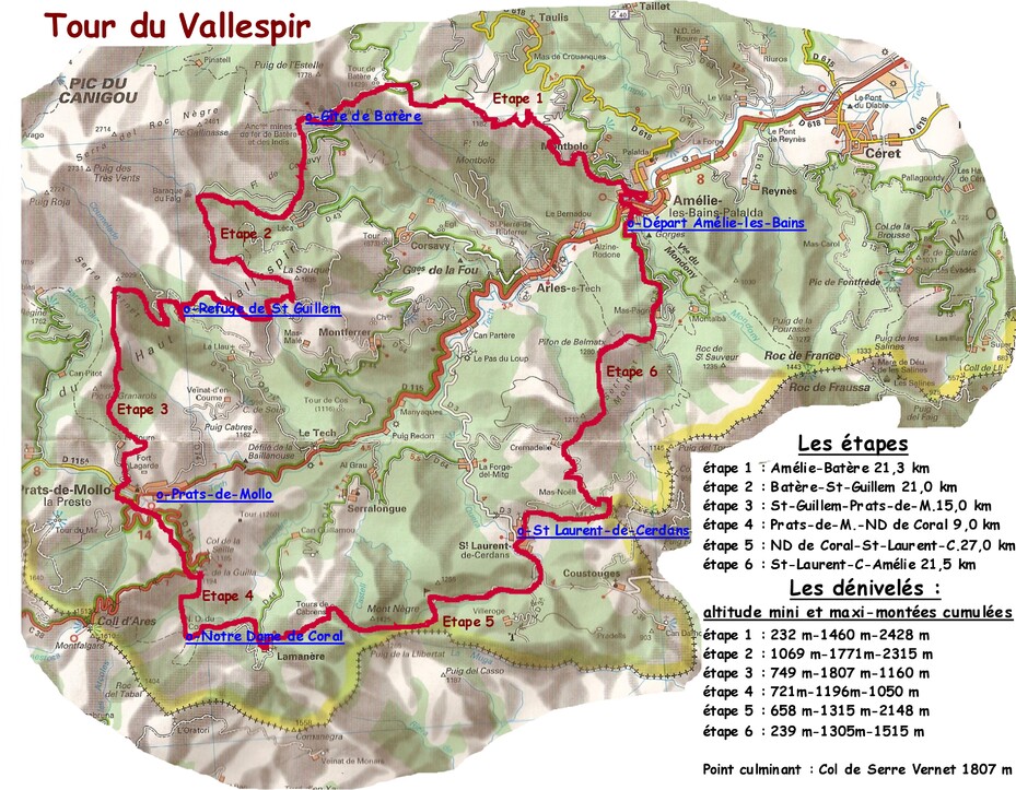 Sur les hauteurs d'une vallée âpre - Le Tour du Vallespir - Préambule
