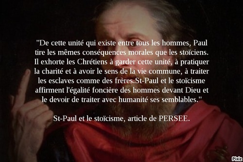 Saint-Paul et le stoïcisme: article de A.Jagu, revue PERSEE