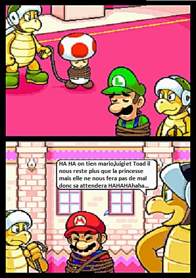 J'arrive Mario !!