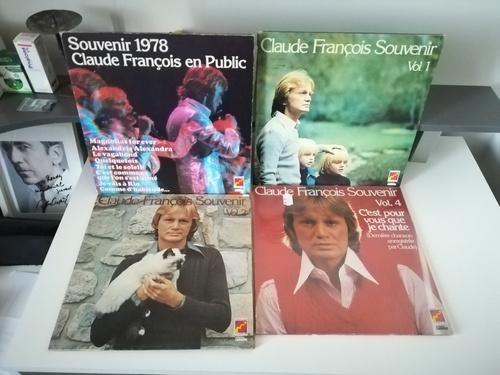 Claude François Ma Collection " Actualisation " Mes 33 Tours (Album)