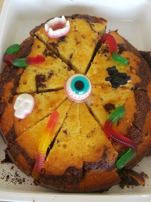 Le goûter d'Halloween 