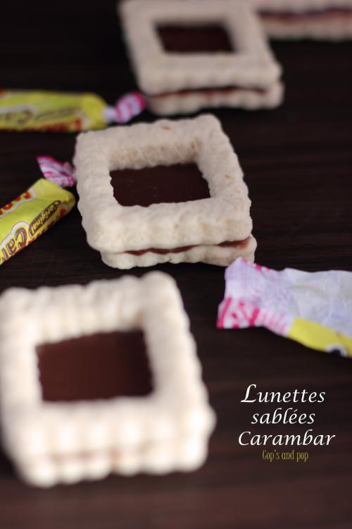 biscuits mimis fourrés carambars