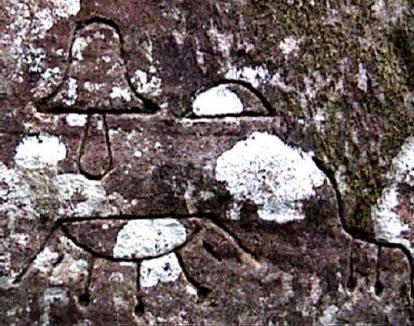 Des glyphes égyptiens en Australie