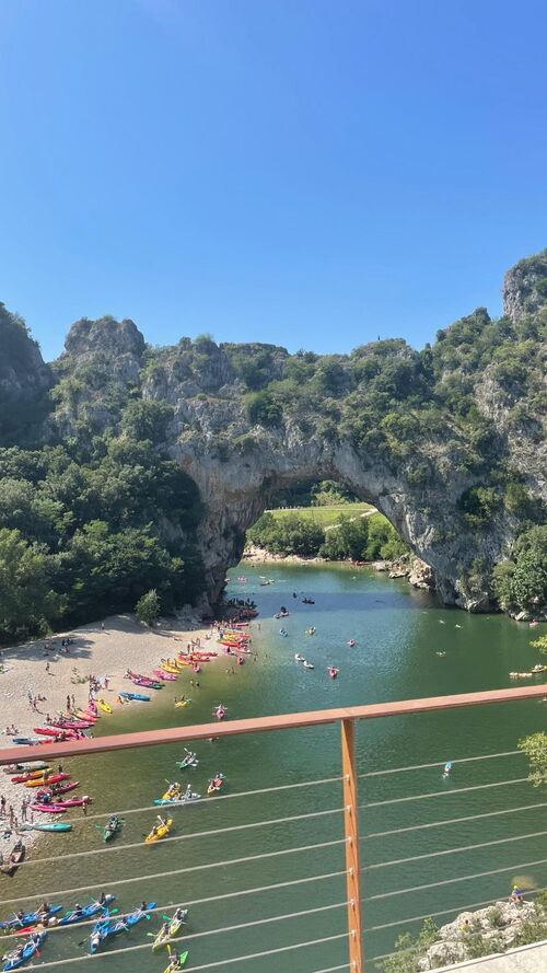 Escapade avec le CC de Pierre - Vallon pont d'arc en Ardèche