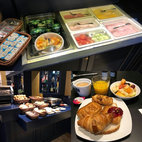 Petit déjeuner à l'hôtel Citadel d'Amsterdam