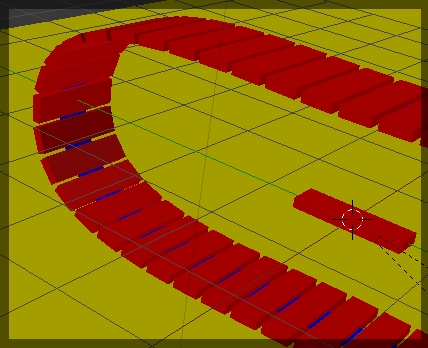 La vue de la caméra dans l'écran 3D