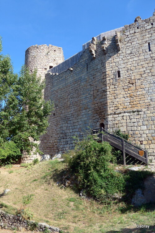 Villerouge Termenès : le château féodal ... n 2