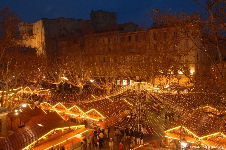Le marché de Noël d'Avignon