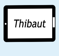 tablette, signature animée