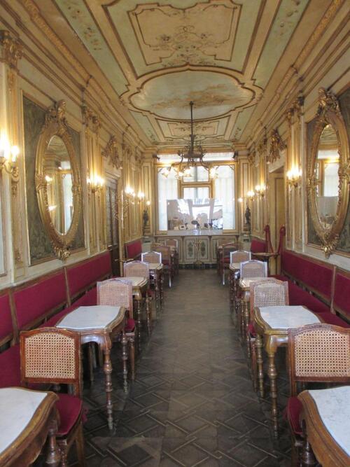 Le café Florian place Saint-Marc à Venise