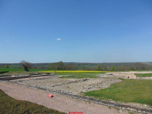 Echappée belle Bourguignonne. Alise-Sainte-Reine. Le site archéologique.