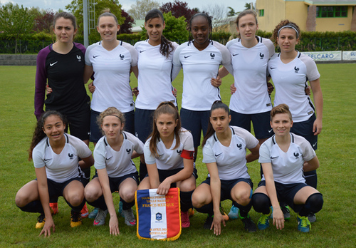 Les premières sélections de Chloé MARTY avec l'équipe de FRANCE U16