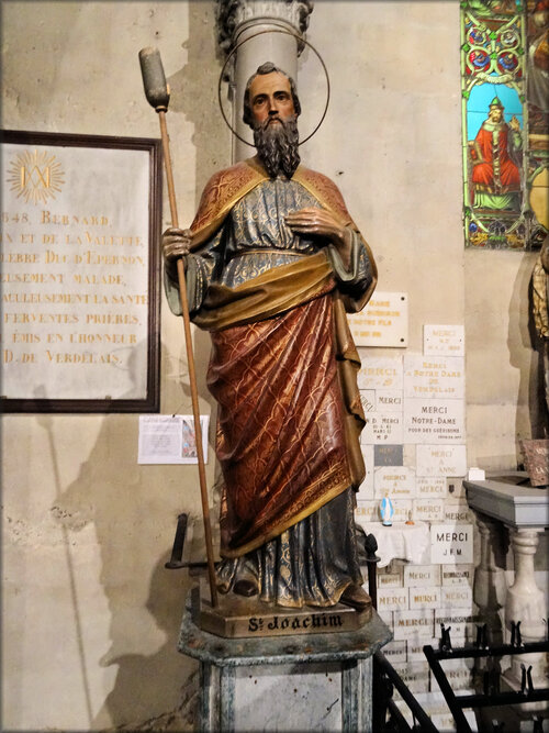 Photo de la statue de Saint Antoine (N.D. de Verdelais)