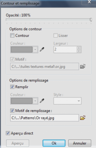 Colorer une mosaïque