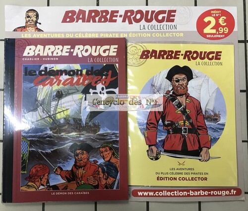 N° 1 Collection BD Barbe-Rouge - Lancement 