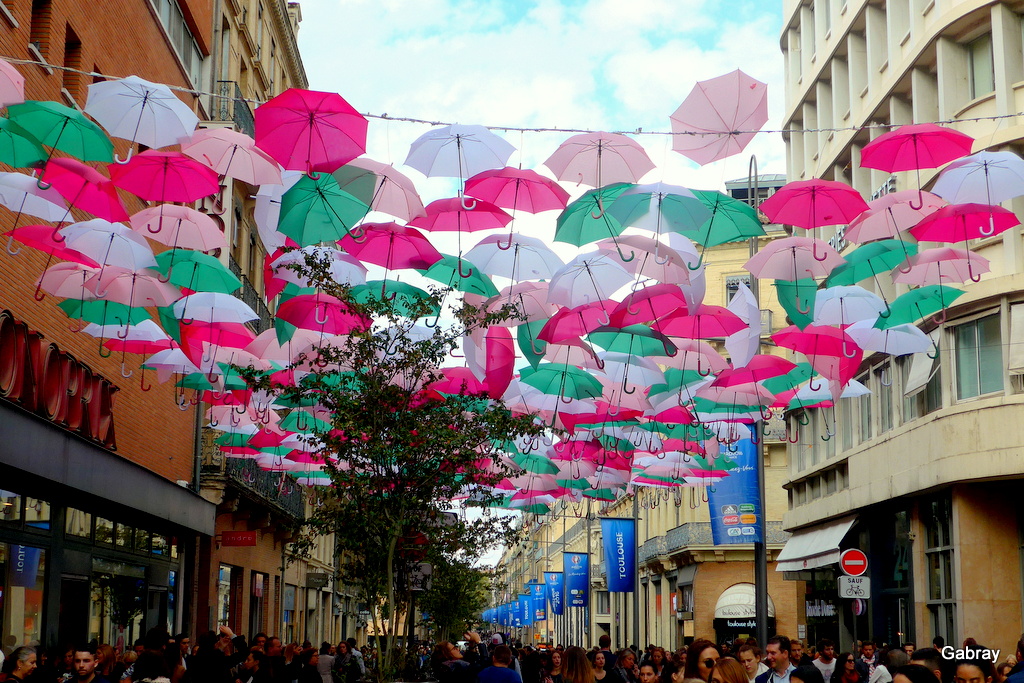 Toulouse : les parapluies ... - gabray 31 en Tolosan