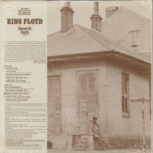 King Floyd : Album " King Floyd " Cotillion Chimneyville Records SD 9047 [ US ]