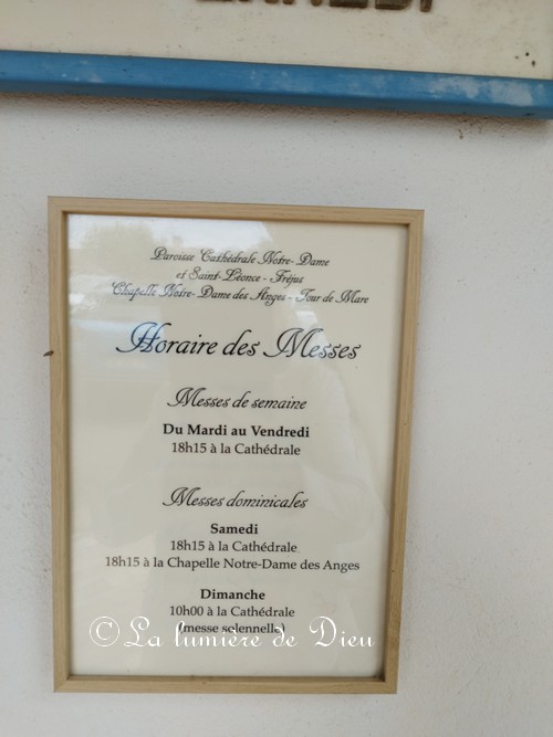 Fréjus, la chapelle Notre-Dame des anges