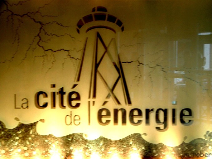 Souvenir de la cité de l'énergie à Shawinigan 