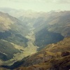 Du pic de l'Ouradé Occidental (2527 m), la vallée d'Ossau et Fabrèges
