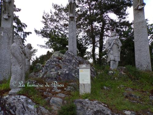 Plumelec, le chemin de croix de Callac