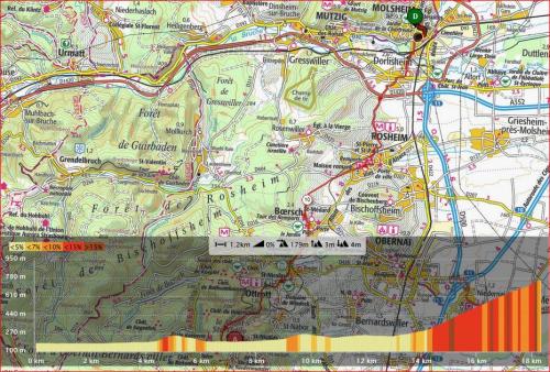 J 5 de Molsheim au Mont Saint Odile