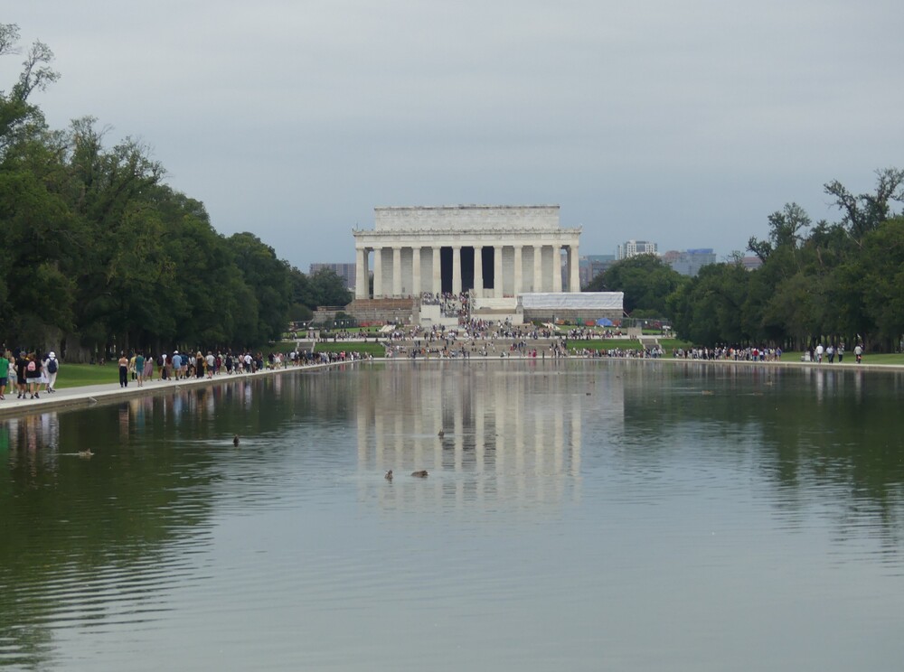 JOUR 1 - WASHINGTON - LE  MALL  ET  LES  MEMORIALS